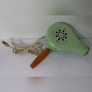 Handy Hannah Vintage Hair Dryer in Green
